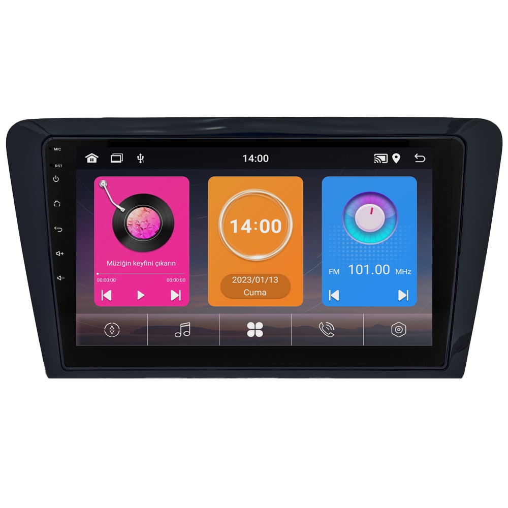 Skoda Rapid Android Multimedya Sistemi (2014-2018) CRV-4487XAA