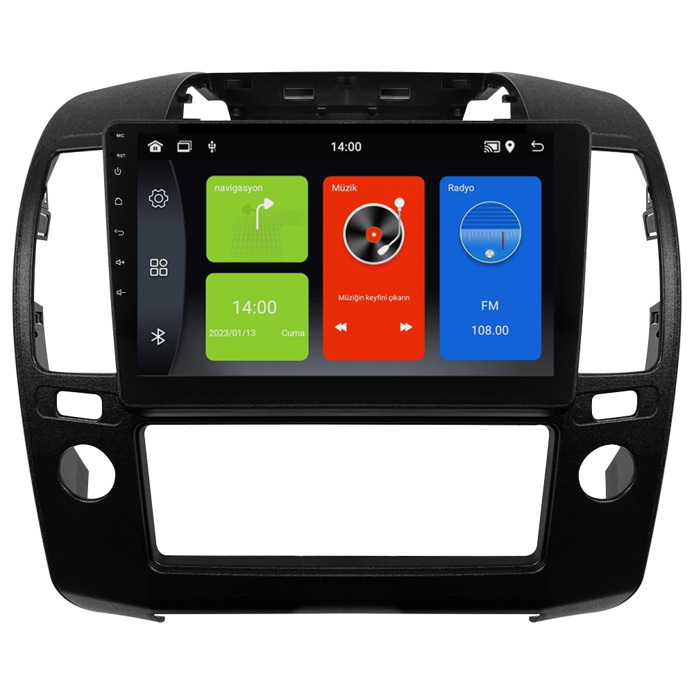 Nissan Navara Android Multimedya Sistemi (2006-2012) CRV-4847XDA