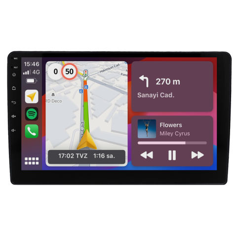 Ford Puma Android Multimedya Sistemi (2018-2023) CRV4780XP
