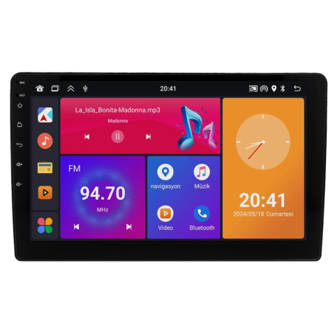 Ford Puma Android Multimedya Sistemi (2018-2023) CRV4780XP