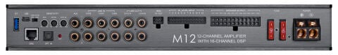Musway M12 12 Kanal DSP'li Class D Amplifikatörü