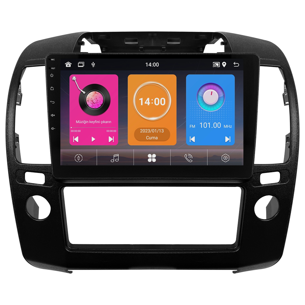 Nissan Navara Android Multimedya Sistemi (2006-2012) CRV-4847XAA