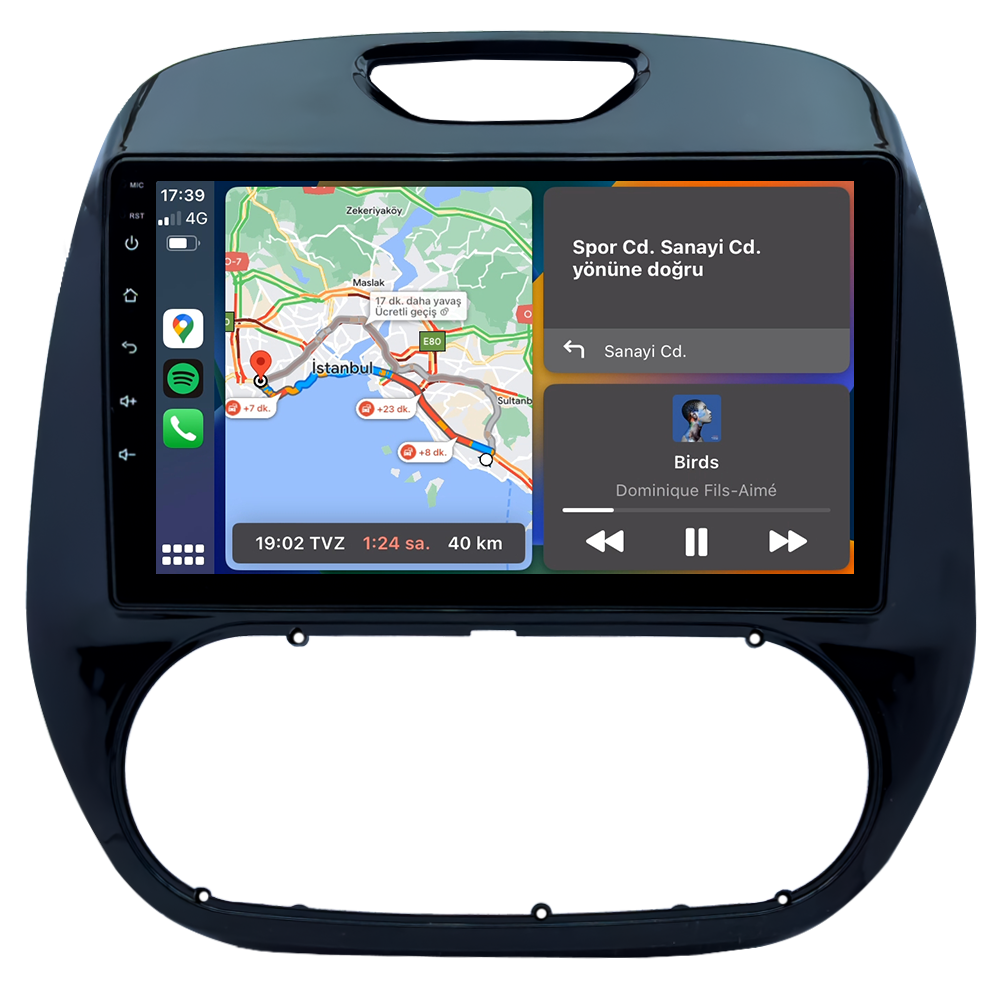 Renault Captur Android Multimedya Sistemi (2013-2019) CRV-4456XAA