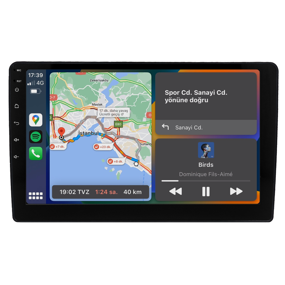 Ford Fiesta Android Multimedya Sistemi (2018-2023) CRV-4781X