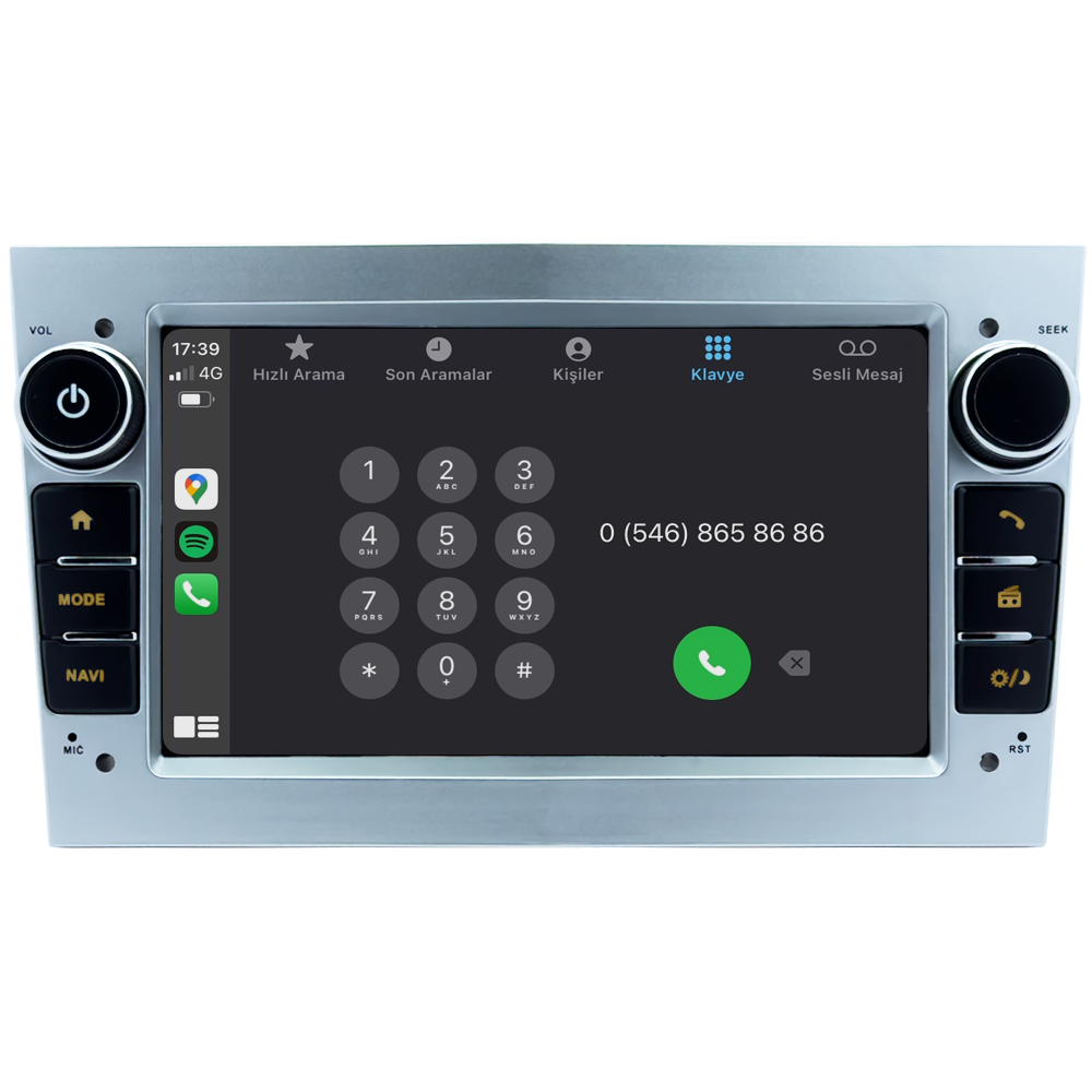 Opel Zafira Android Multimedya Sistemi (2006-2011)