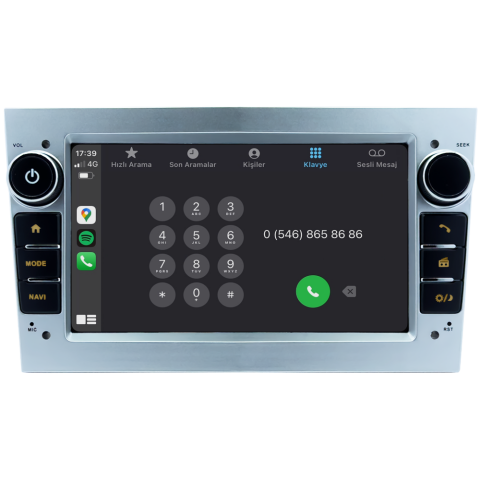 Opel Zafira Android Multimedya Sistemi (2006-2011)