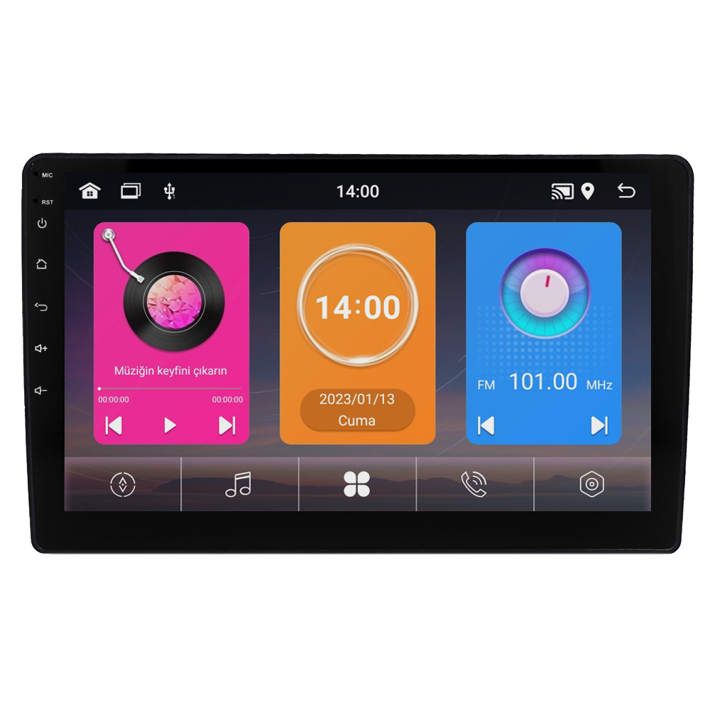 Ford Fiesta Android Multimedya Sistemi (2018-2023) CRV-4781XAA