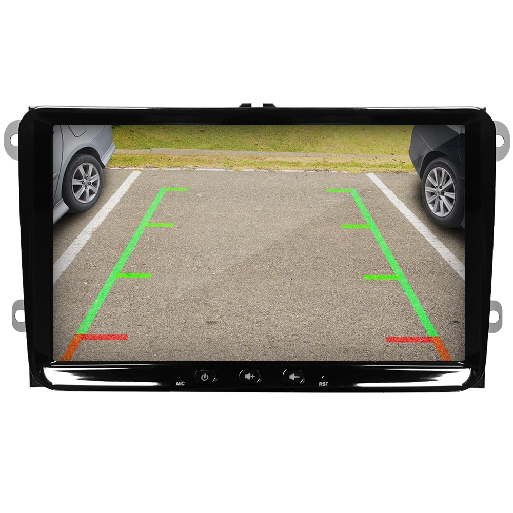 Volkswagen Jetta Android Multimedya Sistemi (2006-2018) CRV-4580SD Piano Black Çerçeve