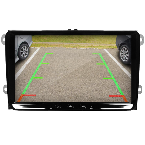 Volkswagen Jetta Android Multimedya Sistemi (2006-2018) CRV-4580SD Piano Black Çerçeve