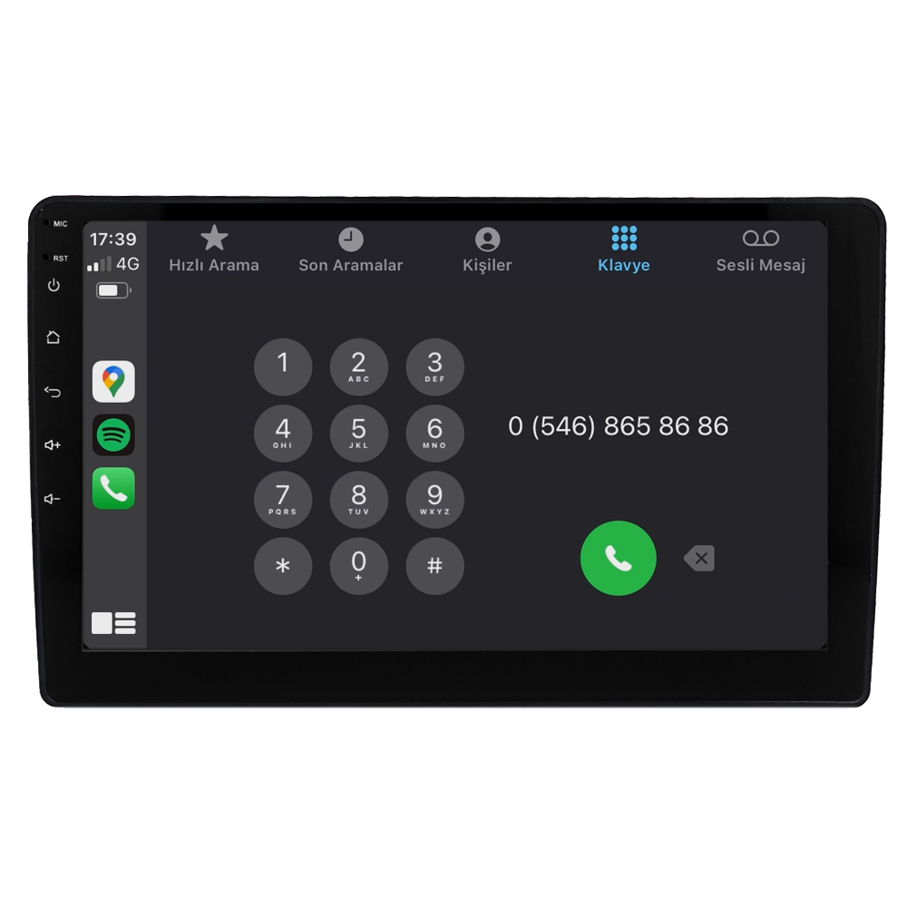 Ford Fiesta Android Multimedya Sistemi (2018-2023) CRV4781XP