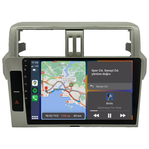 Toyota Prado Android Multimedya Sistemi (2014-2019) CRV-4555XAA