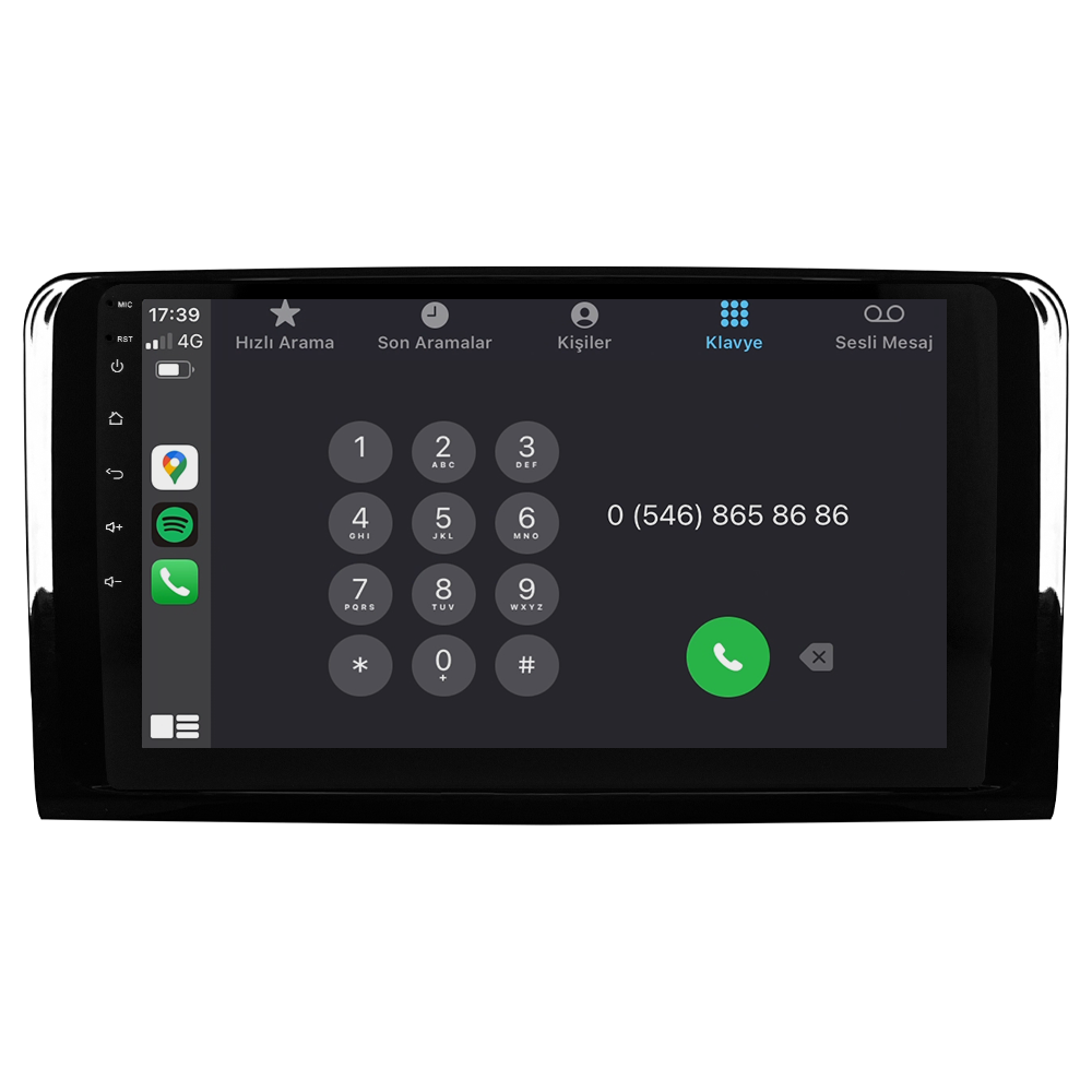 Mercedes ML164 Android Multimedya Sistemi CRV-4848XD