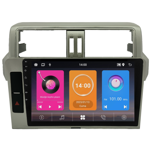 Toyota Prado Android Multimedya Sistemi (2014-2019) CRV-4555XAA