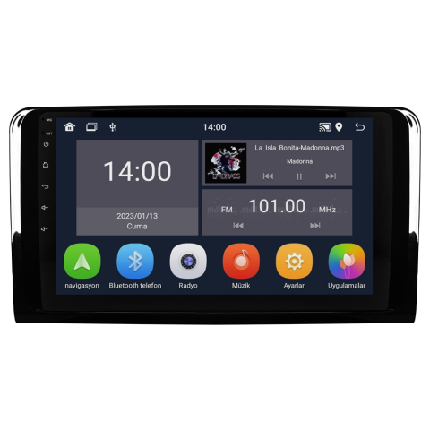 Mercedes ML164 Android Multimedya Sistemi CRV-4848XD