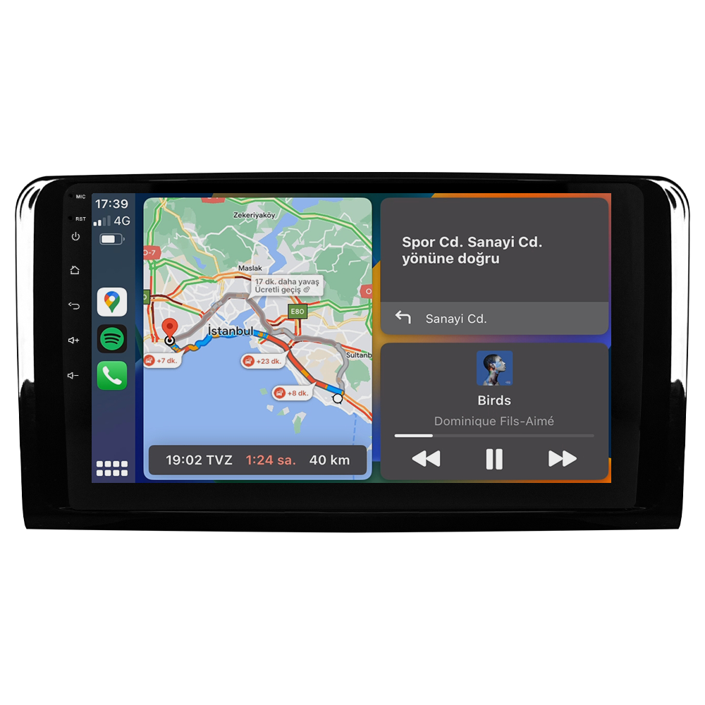 Mercedes ML164 Android Multimedya Sistemi CRV-4848XDA