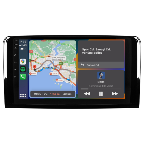 Mercedes ML164 Android Multimedya Sistemi CRV-4848XAA