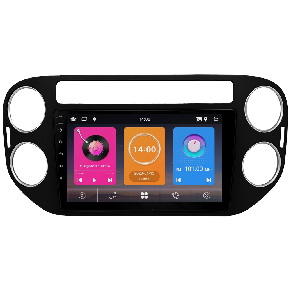 Volkswagen Tiguan Android Multimedya Sistemi (2008-2016) CRV-4581XAA