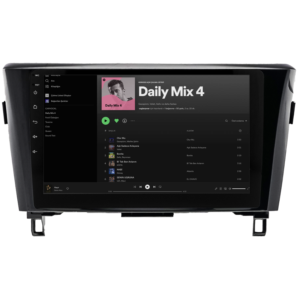 Nissan X-Trail Android Multimedya Sistemi (2014-2020) CRV-4372X