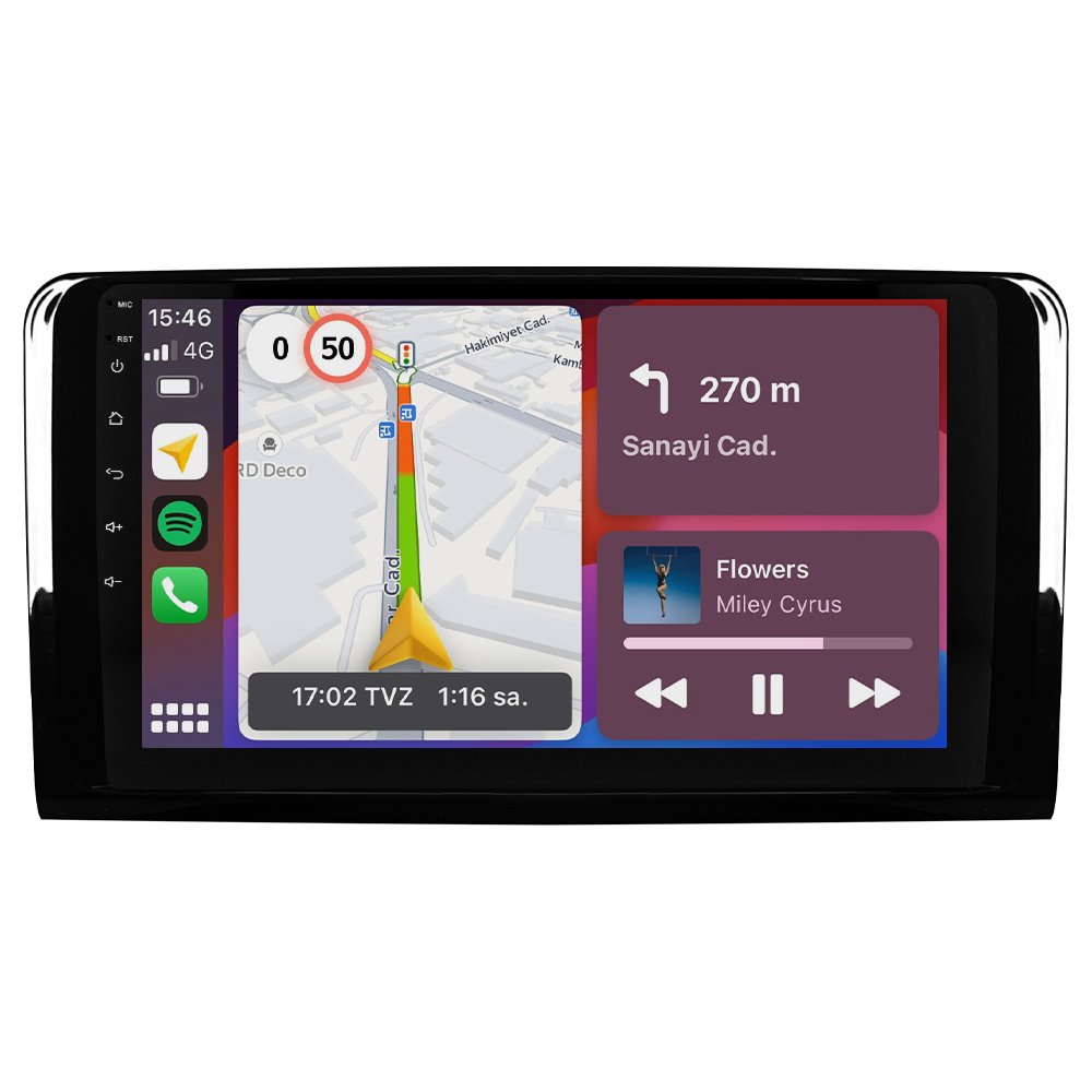 Mercedes ML164 Android Multimedya Sistemi CRV4848XP