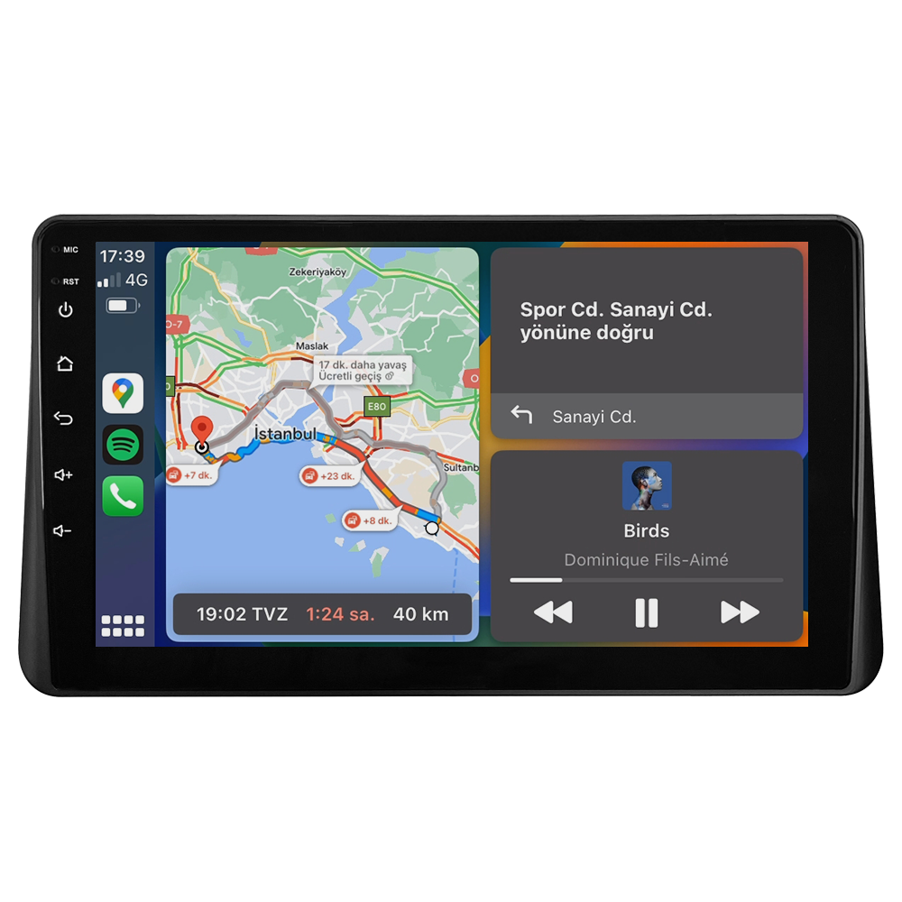 Ford Courier Android Multimedya Sistemi (2013-2024) CRV-4112X