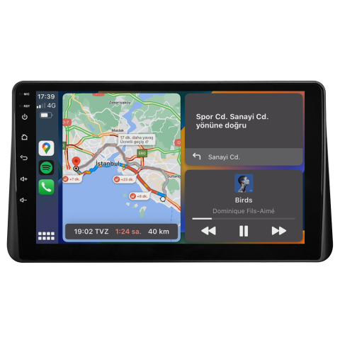 Ford Courier Android Multimedya Sistemi (2013-2024) CRV-4112X