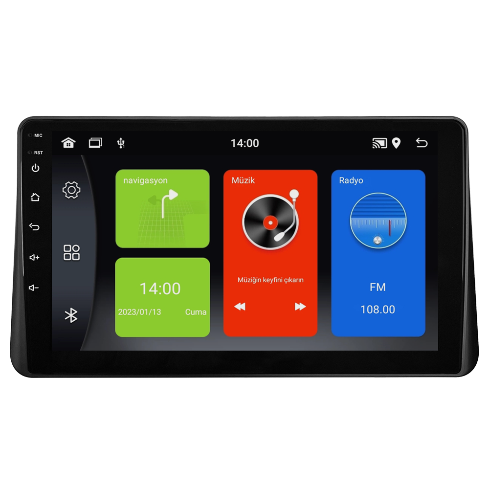 Ford Courier Android Multimedya Sistemi (2013-2024) CRV-4112XDA