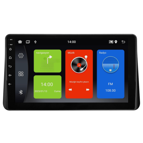 Ford Courier Android Multimedya Sistemi (2013-2024) CRV-4112XDA