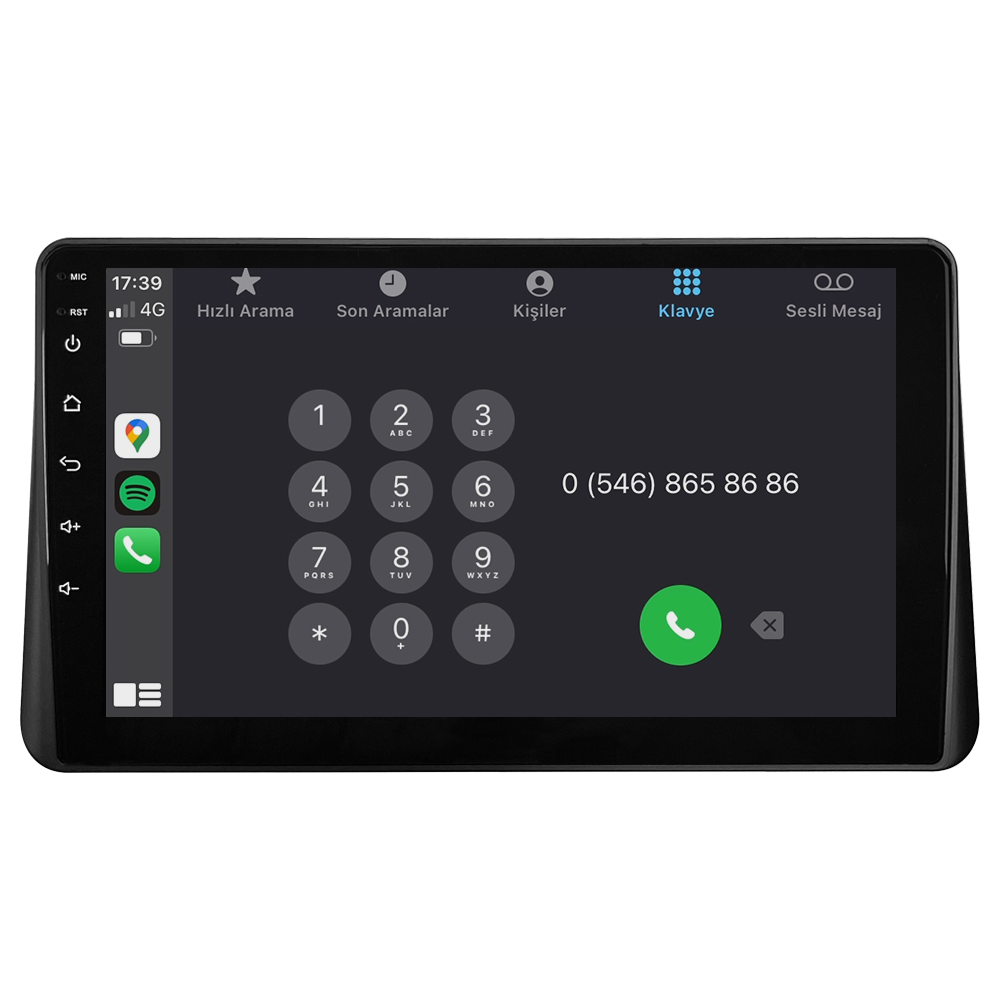 Ford Courier Android Multimedya Sistemi (2013-2024) CRV-4112XDA