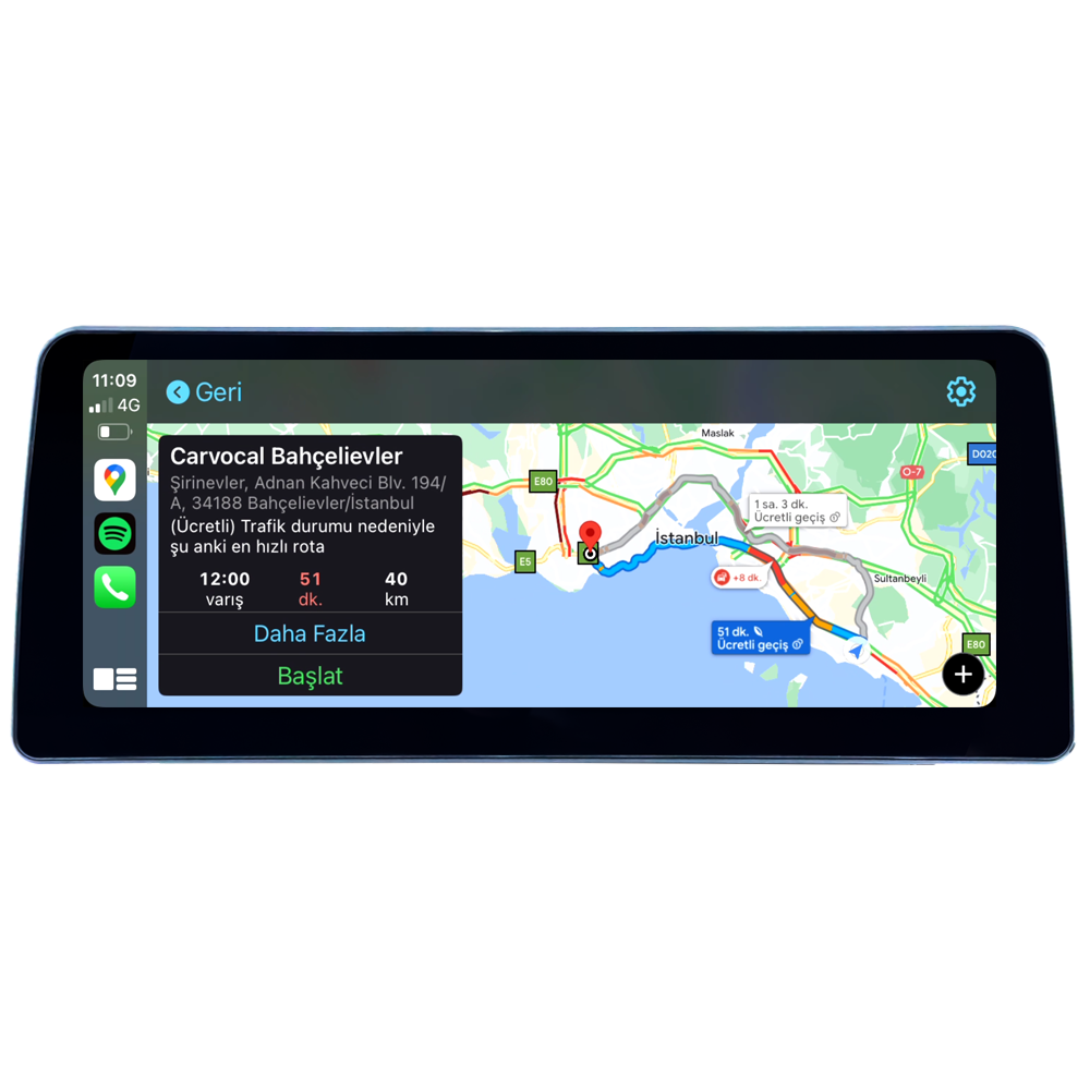 Dacia Sandero Android Multimedya Sistemi (2021-2023)
