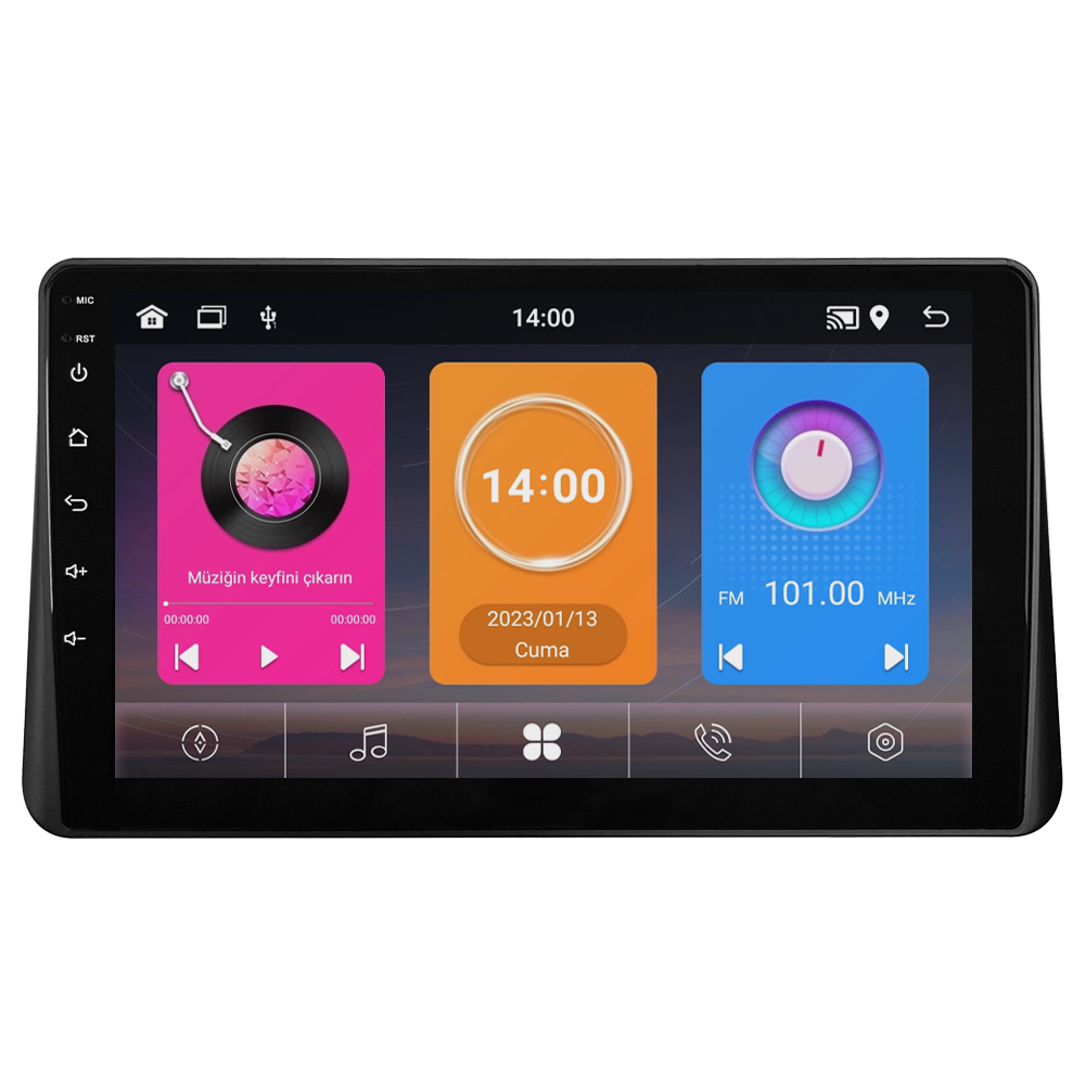 Ford Courier Android Multimedya Sistemi (2013-2024) CRV-4112XAA