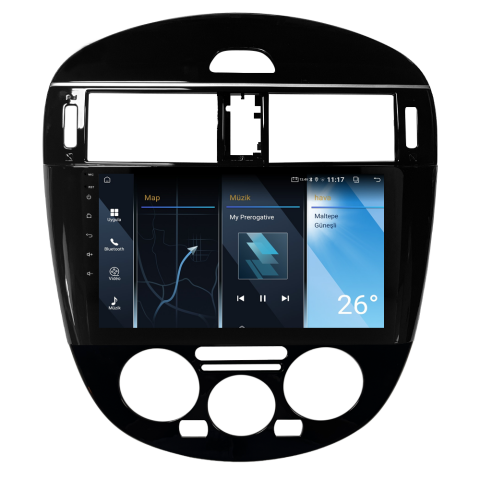Nissan Pulsar Android Multimedya Sistemi (2015-2018) CRV-4755XA M