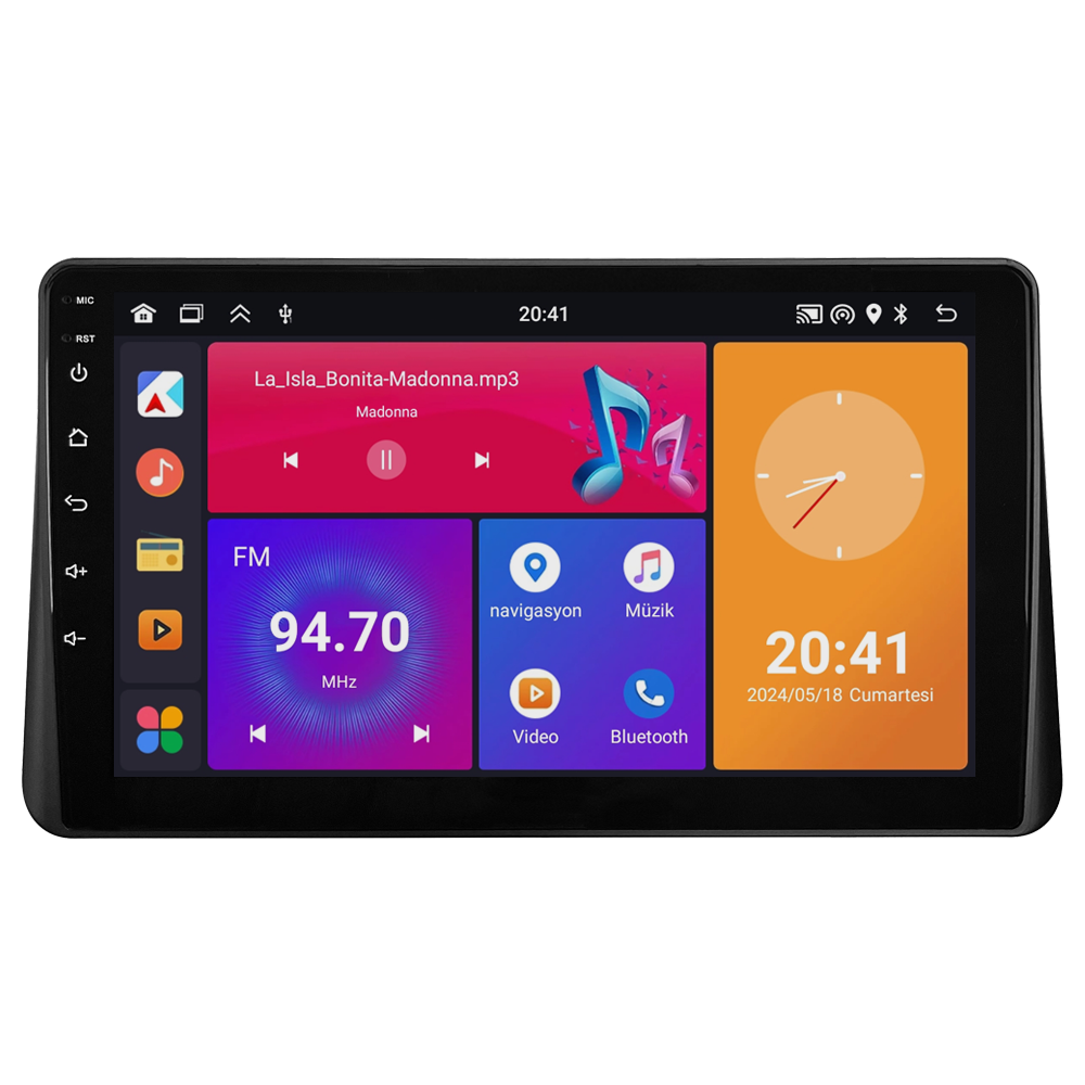 Ford Courier Android Multimedya Sistemi (2013-2024) CRV-4112XP