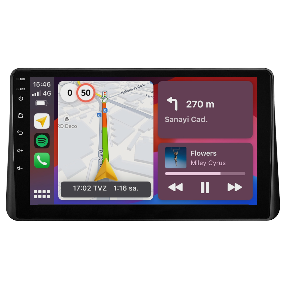 Ford Courier Android Multimedya Sistemi (2013-2024) CRV-4112XP