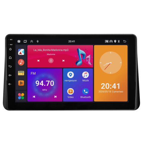 Ford Courier Android Multimedya Sistemi (2013-2024) CRV-4112XP