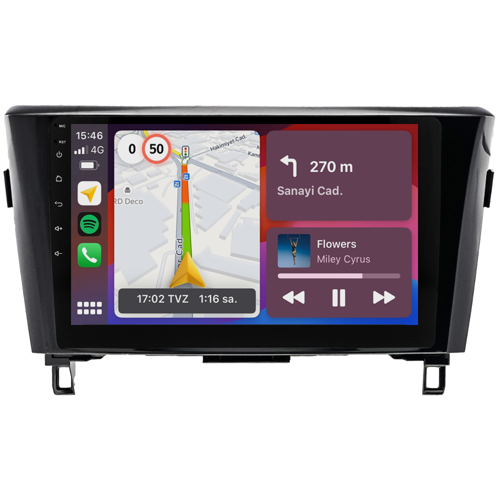 Nissan X-Trail Android Multimedya Sistemi (2014-2020) CRV4372XP
