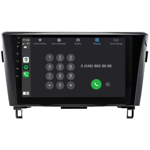 Nissan X-Trail Android Multimedya Sistemi (2014-2020) CRV4372XP