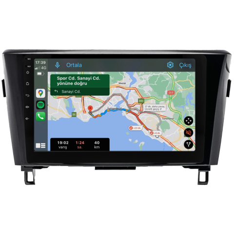 Nissan X-Trail Android Multimedya Sistemi (2014-2020) CRV-4372XR