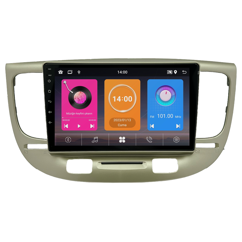 Kia Rio Android Multimedya Sistemi (2006-2011) CRV-4322XAA
