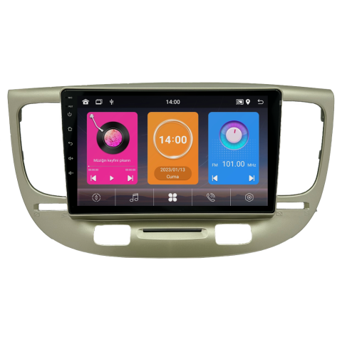 Kia Rio Android Multimedya Sistemi (2006-2011) CRV-4322XAA
