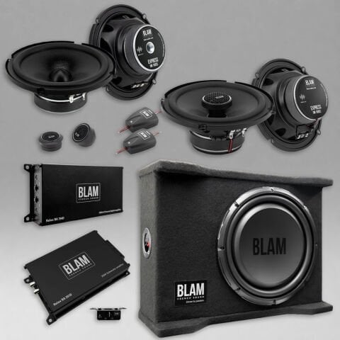 BLAM Ses Sistemi Paketi Kabinli Subwoofer
