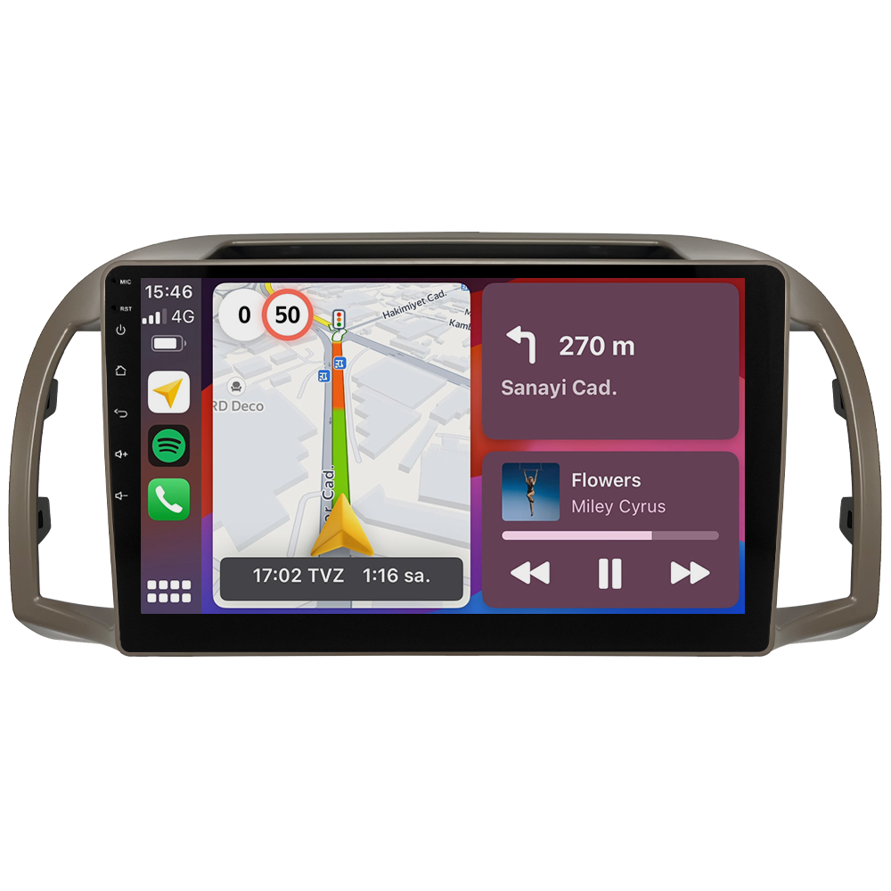 Nissan Micra Android Multimedya Sistemi (2003-2010) CRV-4762XR