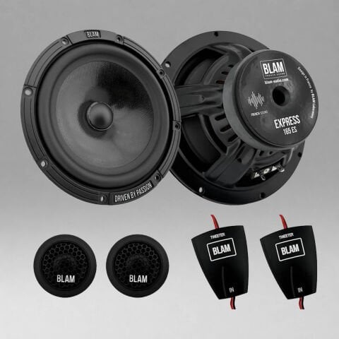 BLAM 5 Kanal Amfili Araç Ses Sistemi Paketi | Kabinli Subwoofer Dahil