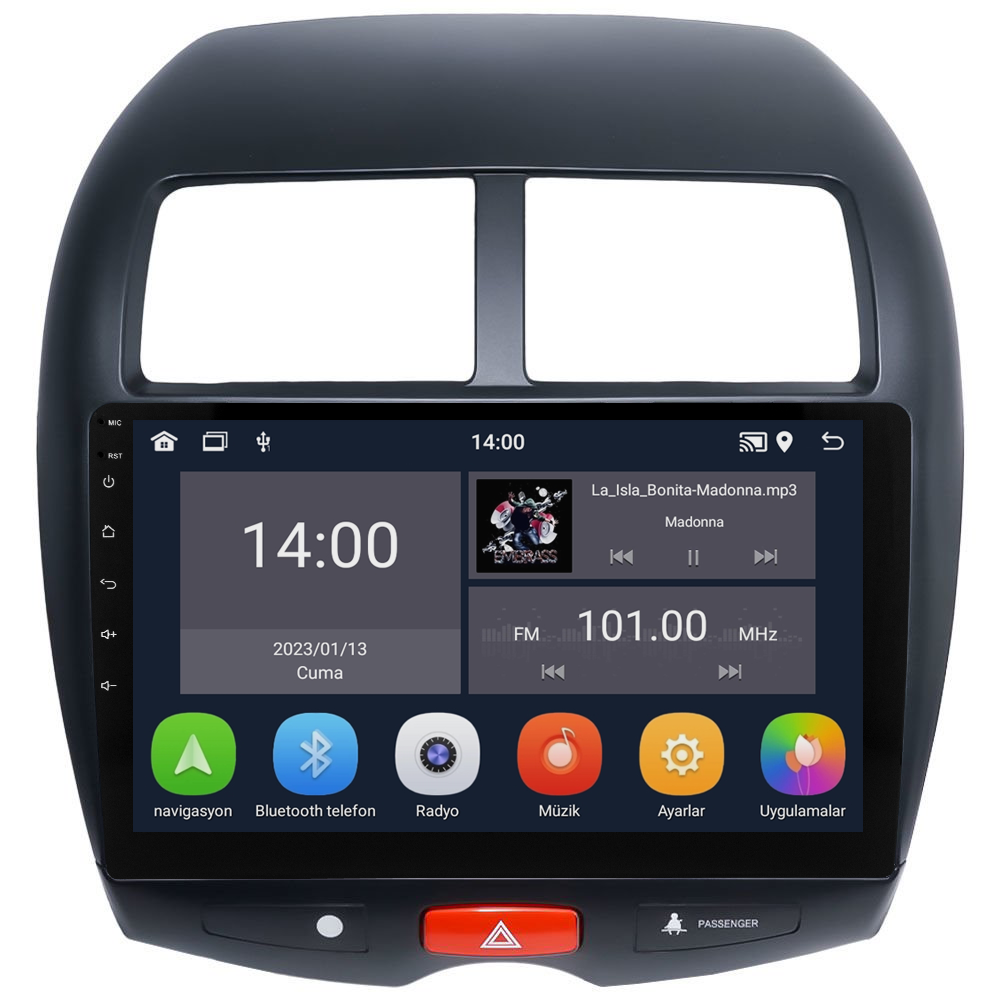 Mitsubishi ASX Android Multimedya Sistemi (2011-2016) CRV-4360XD