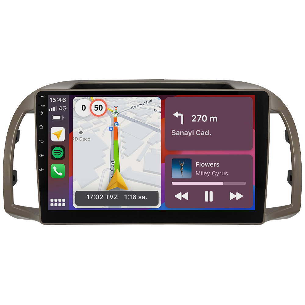 Nissan Micra Android Multimedya Sistemi (2002-2010) CRV-4762XP