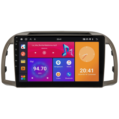 Nissan Micra Android Multimedya Sistemi (2002-2010) CRV-4762XP
