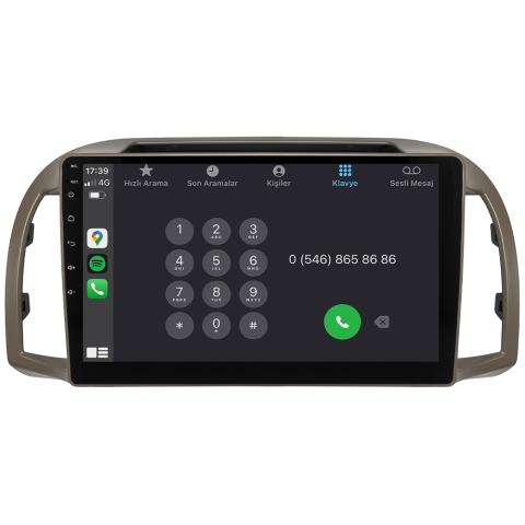 Nissan Micra Android Multimedya Sistemi (2002-2010) CRV-4762XD