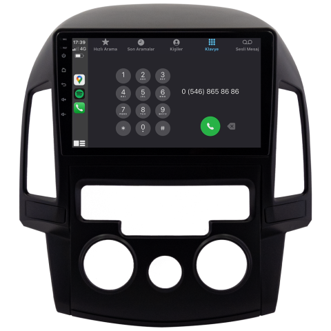 Hyundai i30 Android Multimedya Sistemi (2008-2011) CRV-4281XAA