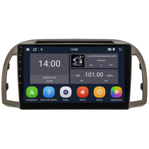 Nissan Micra Android Multimedya Sistemi (2002-2010) CRV-4762XD