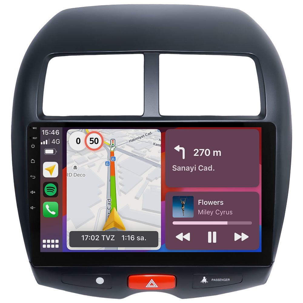 Mitsubishi ASX Android Multimedya Sistemi (2011-2016) CRV4360XP