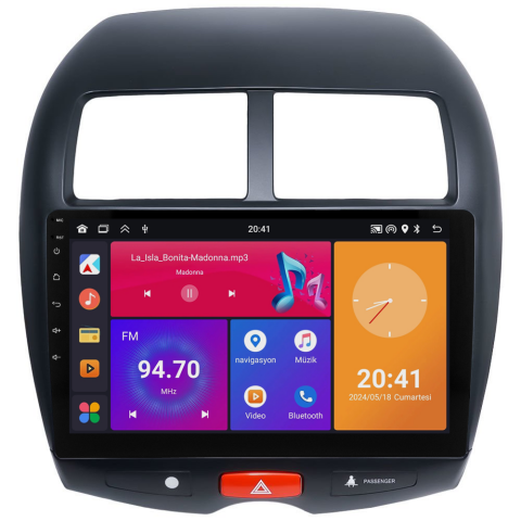 Mitsubishi ASX Android Multimedya Sistemi (2011-2016) CRV4360XP